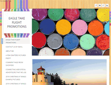 Tablet Screenshot of eagletakeflight.com